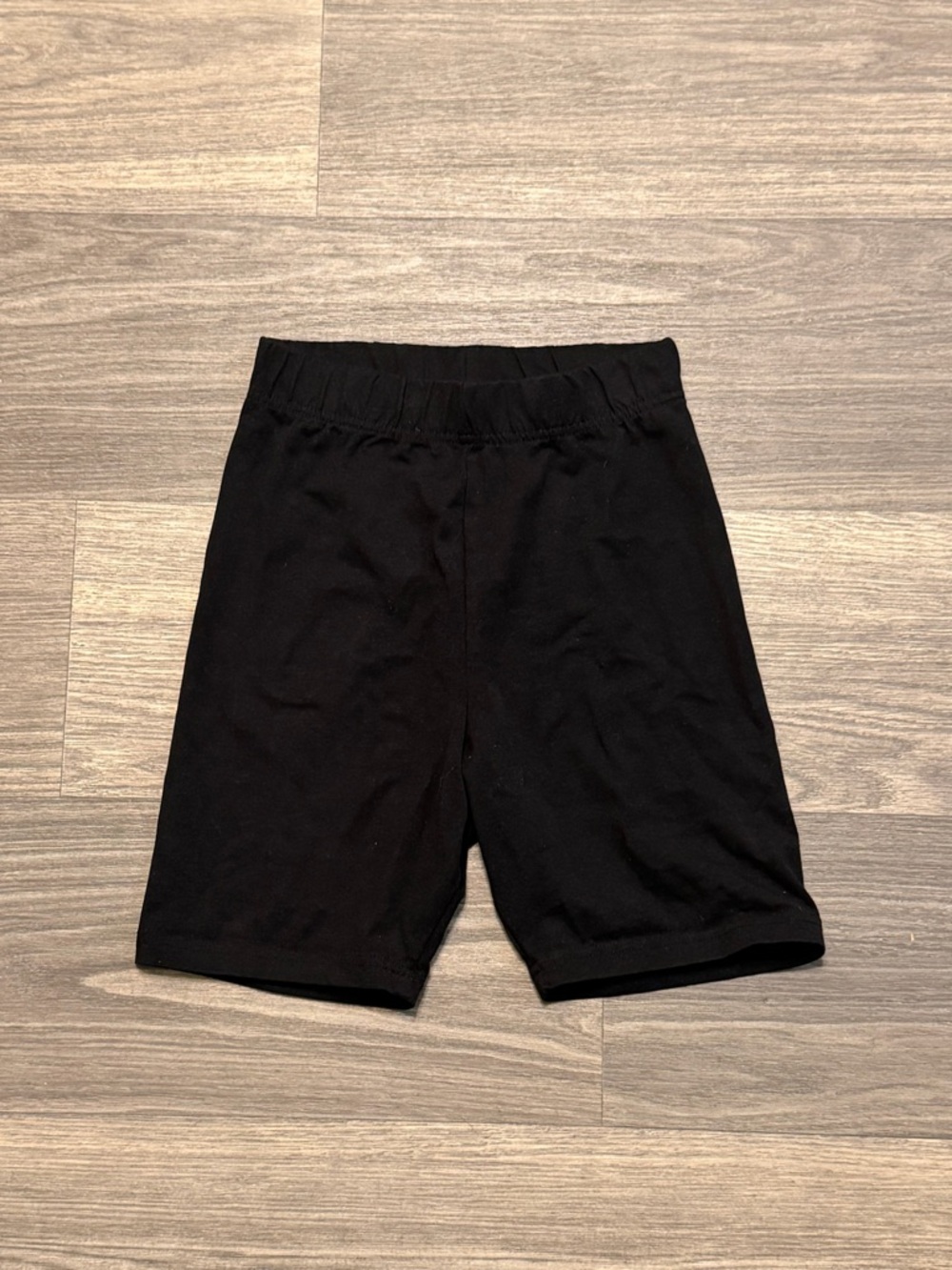 H&M black biker shorts